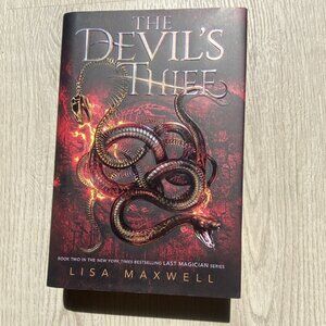 The Devil's Thief- Lisa Maxwell; hardcover; The Last Magician series